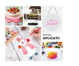 10 Stück rundes transparentes Plexiglas 10 cm, 3 mm dick - Dekorationselement