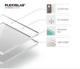 klarer acryl menuhalter l a5 hochformat 148x210 mm 3er set transparenter plexiglas aufsteller