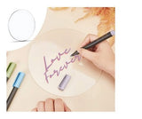 10 Stück rundes transparentes Plexiglas 10 cm, 3 mm dick - Dekorationselement