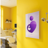Acryl Wandbild Gynäkologie – Hygienische Praxis Dekoration aus 3 mm Plexiglas®