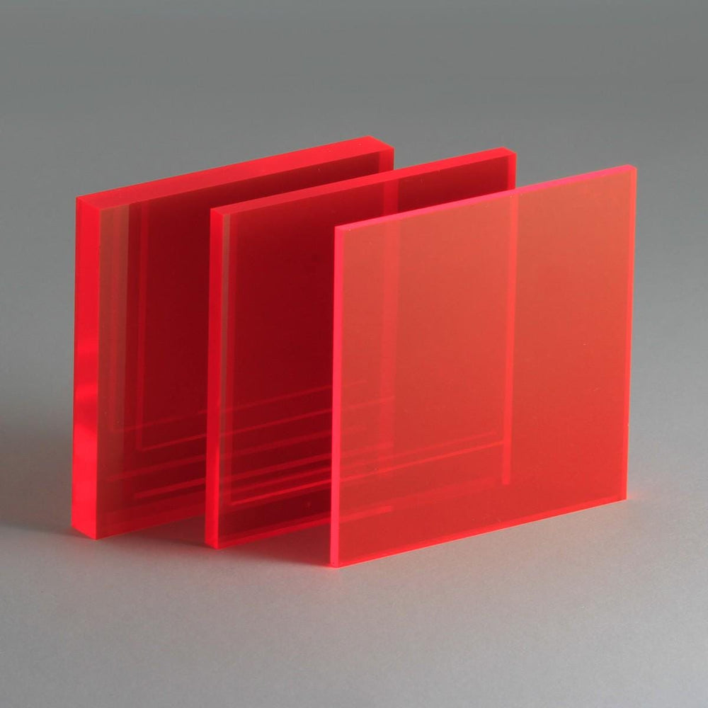 fluoreszierende acrylplatten perspex papierformate 3 mm stark