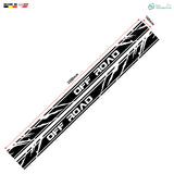OFF ROAD Auto Seitenstreifen Aufkleber | 2er-Set – Detailansicht 4