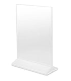 a4 menuehalter acryl hochformat