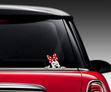 Minnie Autoaufkleber 15 x 20 cm | Oracal 651 – Detailansicht 4