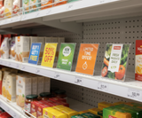 A6 Menühalter aus Acryl (Querformat) – L-Form, 5er-Set