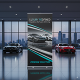 premium roll up banner 85x200