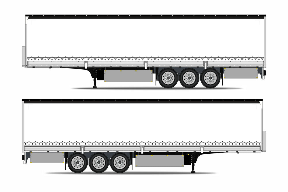 Seitenwände Sattelanhänger mit Bordwänden