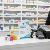 A6 Menühalter aus Acryl (Hochformat) – L-Form, 5er-Set