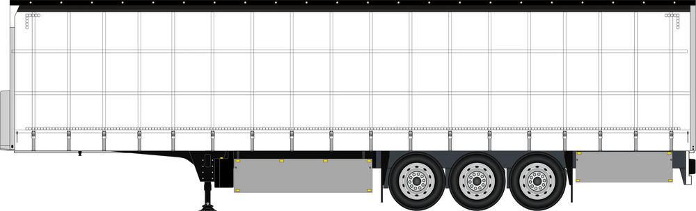 Standard Code XL Seitenplane ohne Zubehör | 36-40 Schnallen