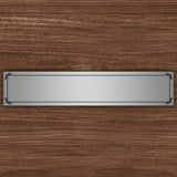 gravierte namens funktionsschilder pvc gold silber