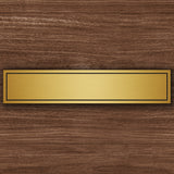 gravierte namens funktionsschilder pvc gold silber