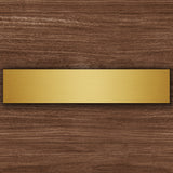 gravierte namens funktionsschilder pvc gold silber