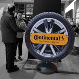 Aufblasbares Totem „Wheel-System“ – leichtes, kompakt verpackbares Werbetotem mit Tragetasche