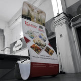 Click-System Totem 2,28 m – leichtes, kompakt verpackbares Textildisplay mit Tragetasche für mobilen Einsatz 1