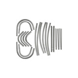 Click-System Totem 2,28 m – werkzeugloser Aufbau in wenigen Schritten, leichte Aluminiumstruktur