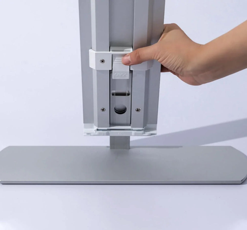 portable led lightbox desk customizable fabric face 100x40x100 cm exhibition counter with lights