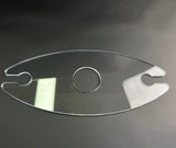 champagnerglas halter aus transparentem plexiglas eleganter acrylstander fur events hochzeiten