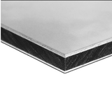 Alu-Verbundplatte 3 mm weiß | 40 x 40 cm – Detailansicht 4