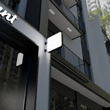 leuchtkasten quadratisch wandausleger doppelseitig beleuchtet 75 cm – 75 cm