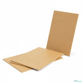 MDF Platten 2,5 mm im 5er-Set A4 & A3 – ideale Basis für Bastelarbeiten, Modellbau & Werbetechnik