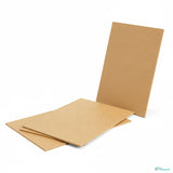 MDF Platten 2,5 mm im 5er-Set A4 & A3 – ideale Basis für Bastelarbeiten, Modellbau & Werbetechnik