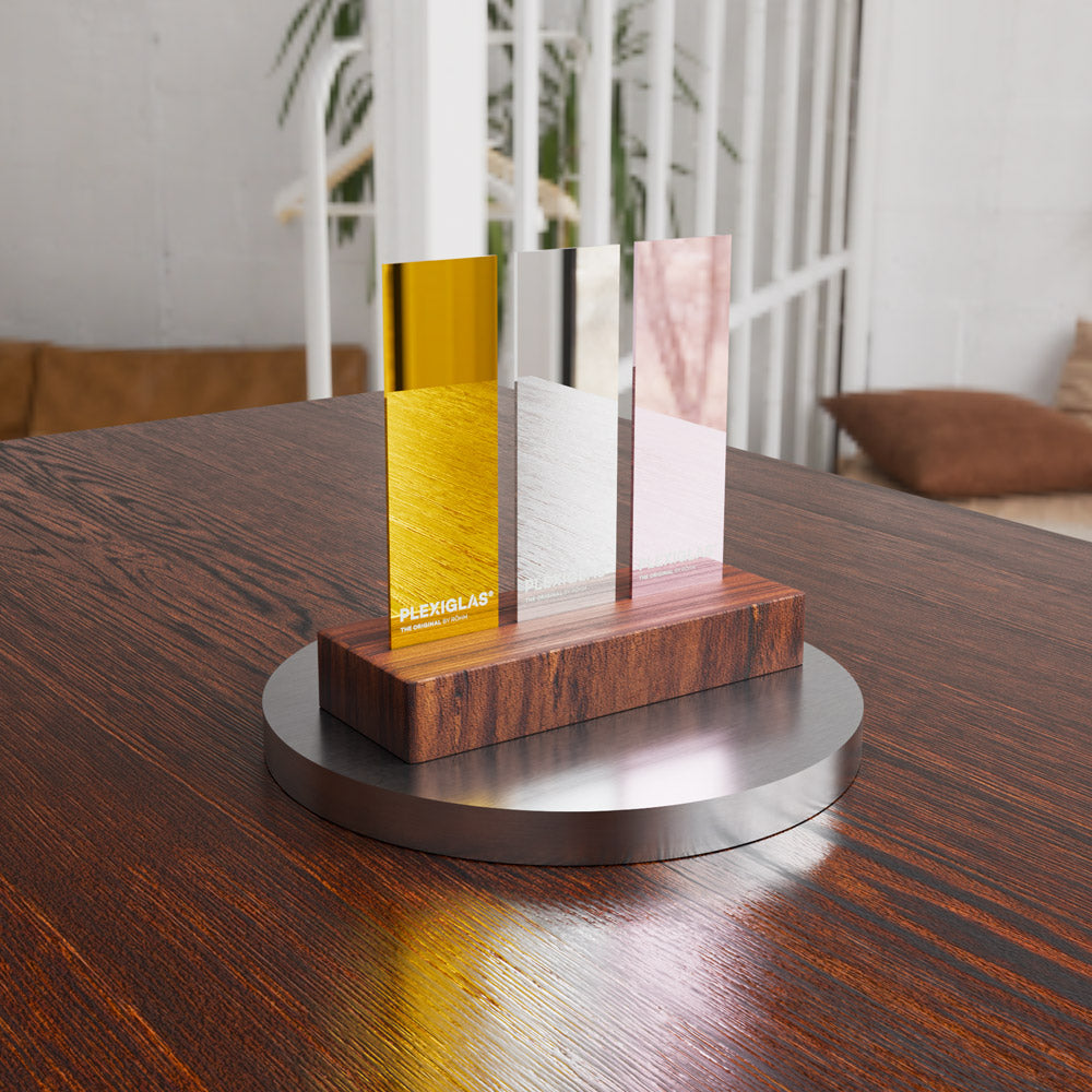 Acrylglas Spiegelplatten – 3mm - Gold, Silber & Roségold