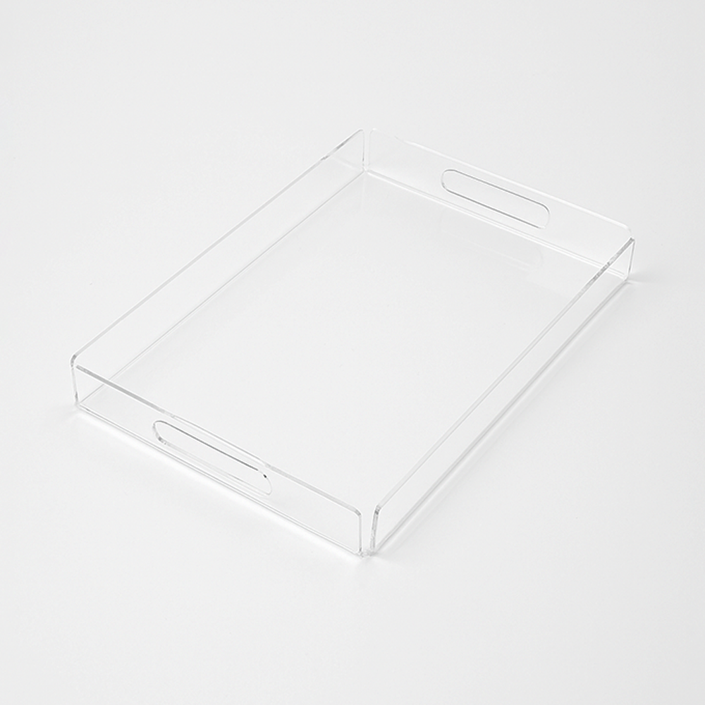 acryl serviertablett klar