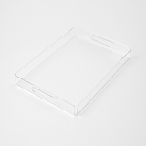 acryl serviertablett klar