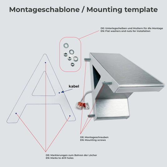 LED Leuchtbuchstaben montieren: Schritt-für-Schritt Anleitung vom Hersteller