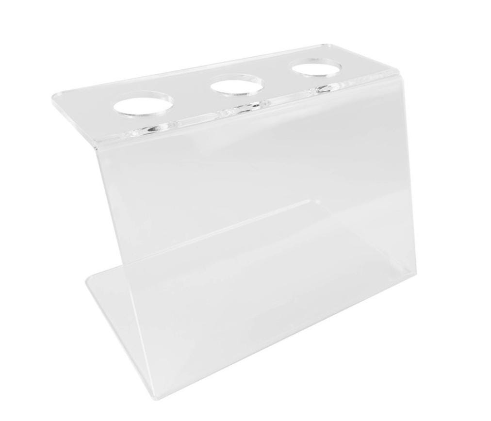 Plexiglas-Eisständer: Acryl-Display für 3 Eistüten – ideal für Partys - Spy Werbetechnik