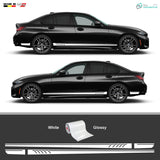 Sport Auto Seitenstreifen Aufkleber | 2er-Set – Detailansicht 3