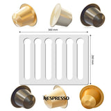Nespresso Kapselhalter Handmade – Selbstklebend, platzsparend & stylisch (30 Pods) - Spy Werbetechnik