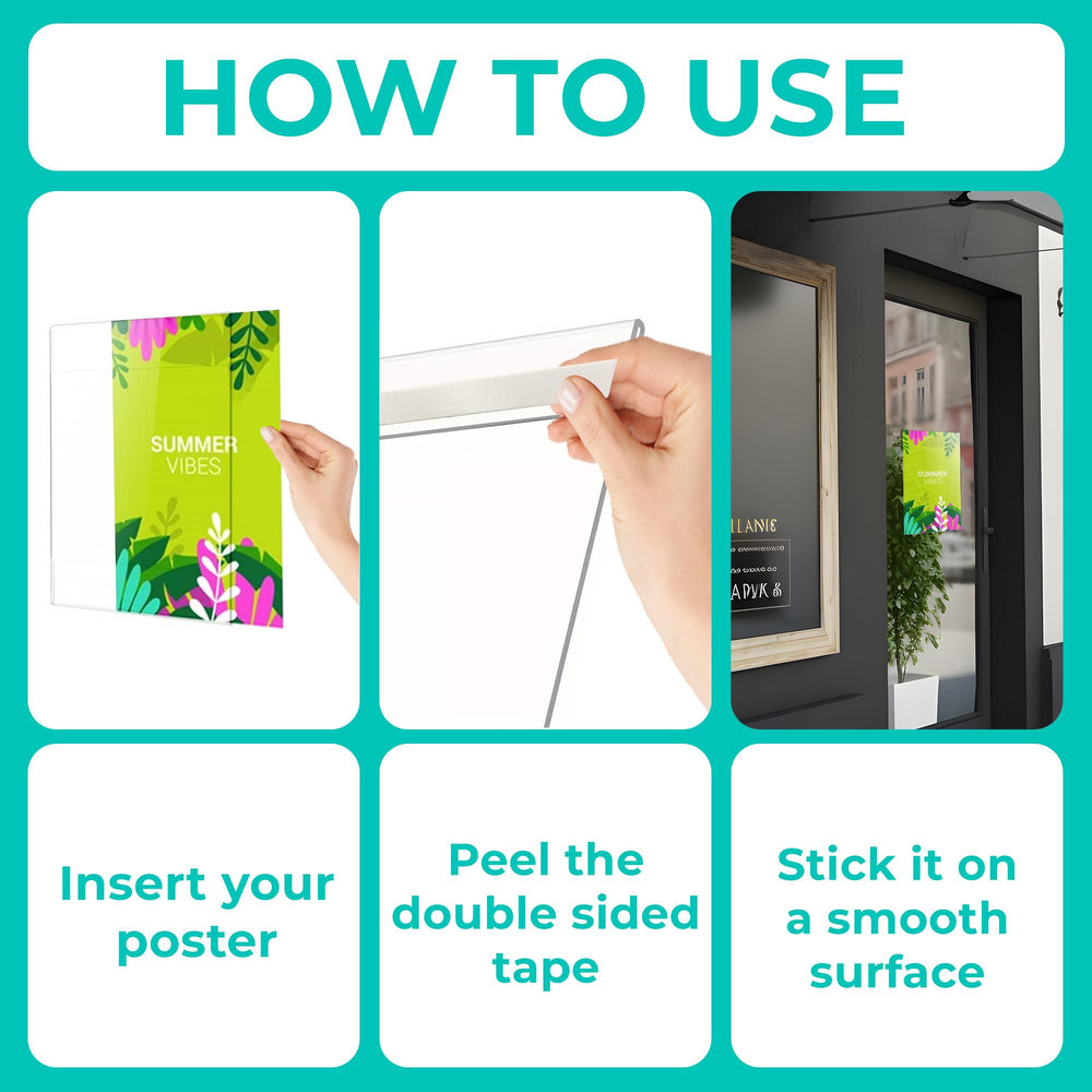 plexiglass display stand set 3 pieces elegant acrylic holder for restaurant store reception office