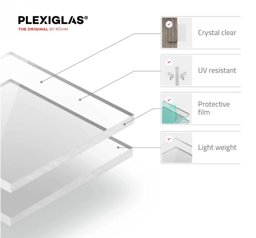 large paint mixing palette 40x31 cm acrylic pmma lightweight durable easy to clean