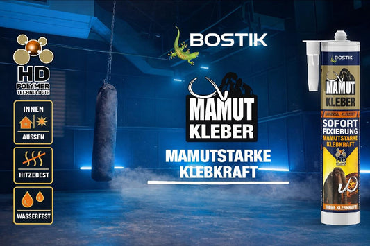 Bostik Mamut Glue High Tack 290ml Montagekleber Extra Stark Sofort Fix