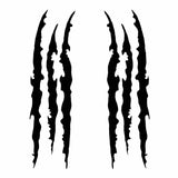 Black Car Headlight & Side Hood Stripe Decals | Vinyl Stickers 40x12 cm | Tuning Graphics | Universal Fit DIY Auto Decor SET OF 2 - Spy Werbetechnik