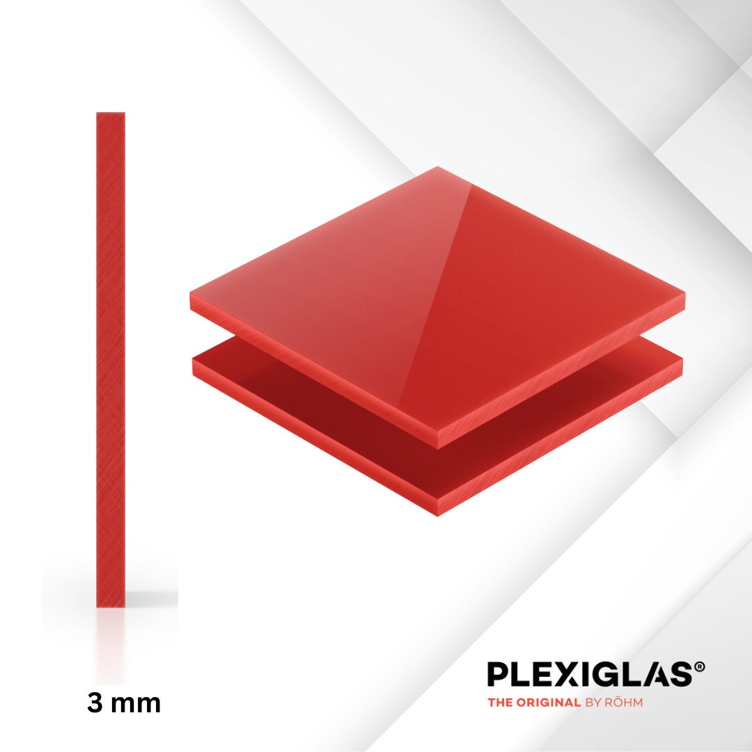 PLEXIGLAS® / Acrylplatten – Rot, Blau, Schwarz, Gelb, Grün - Spy Werbetechnik