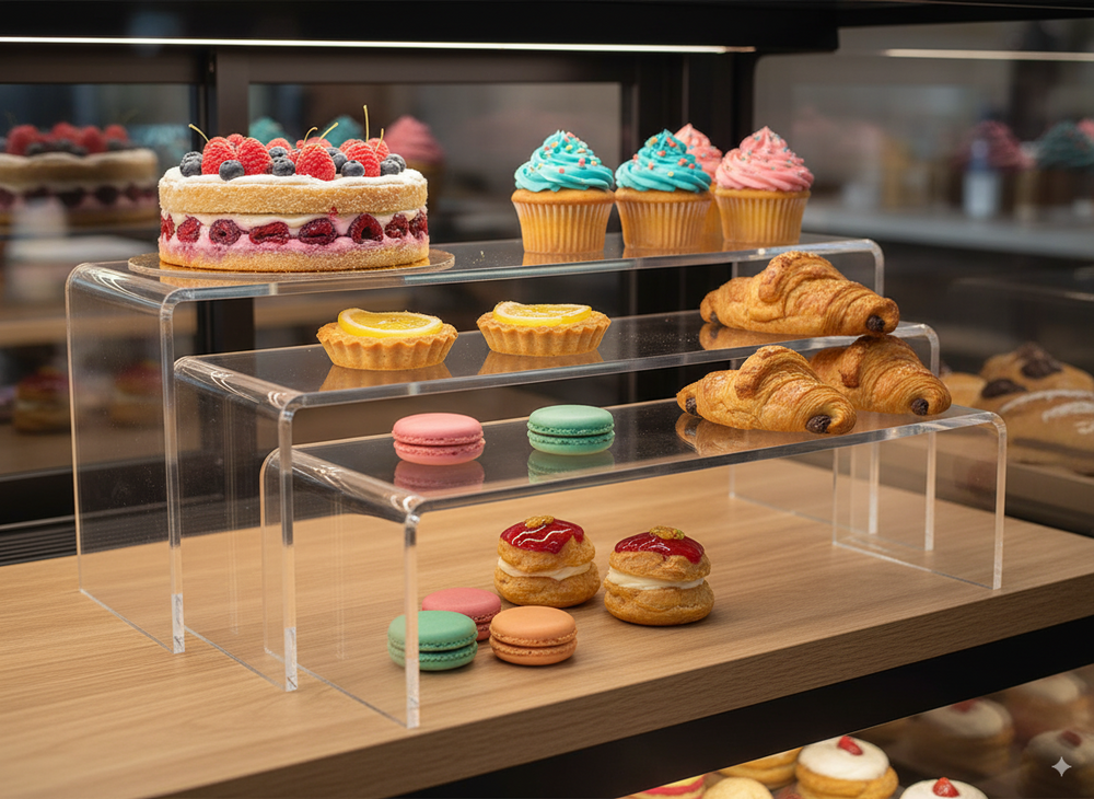 products acryl podeste 3er set u aufsteller