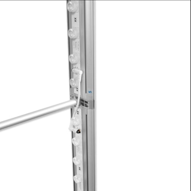 Transportable LED Messewand 1 x 2,5 m - Spy Werbetechnik