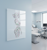 Acryl Wandbilder für Kliniken & Praxen – Hygienisch, Modern & Personalisiert - Spy Werbetechnik