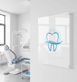 Acryl Wandbilder für Kliniken & Praxen – hygienische, moderne Wanddekoration im medizinischen Umfeld, Gesamtansicht