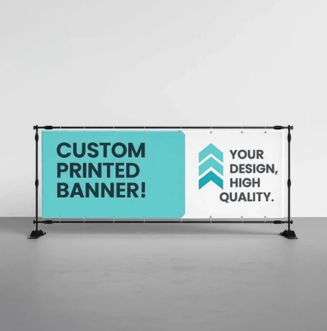 Werbebanner aus Frontlit-Vinyl – Druck nach Wunsch, wetterfest & stabil