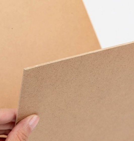 MDF Platten 2,5 mm | 5er-Set A4 & A3 Zuschnitt – Detailansicht 2
