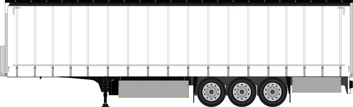 Standard-Seitenteile Code L ohne Zubehör | 36–40 Schnallen - Spy Werbetechnik
