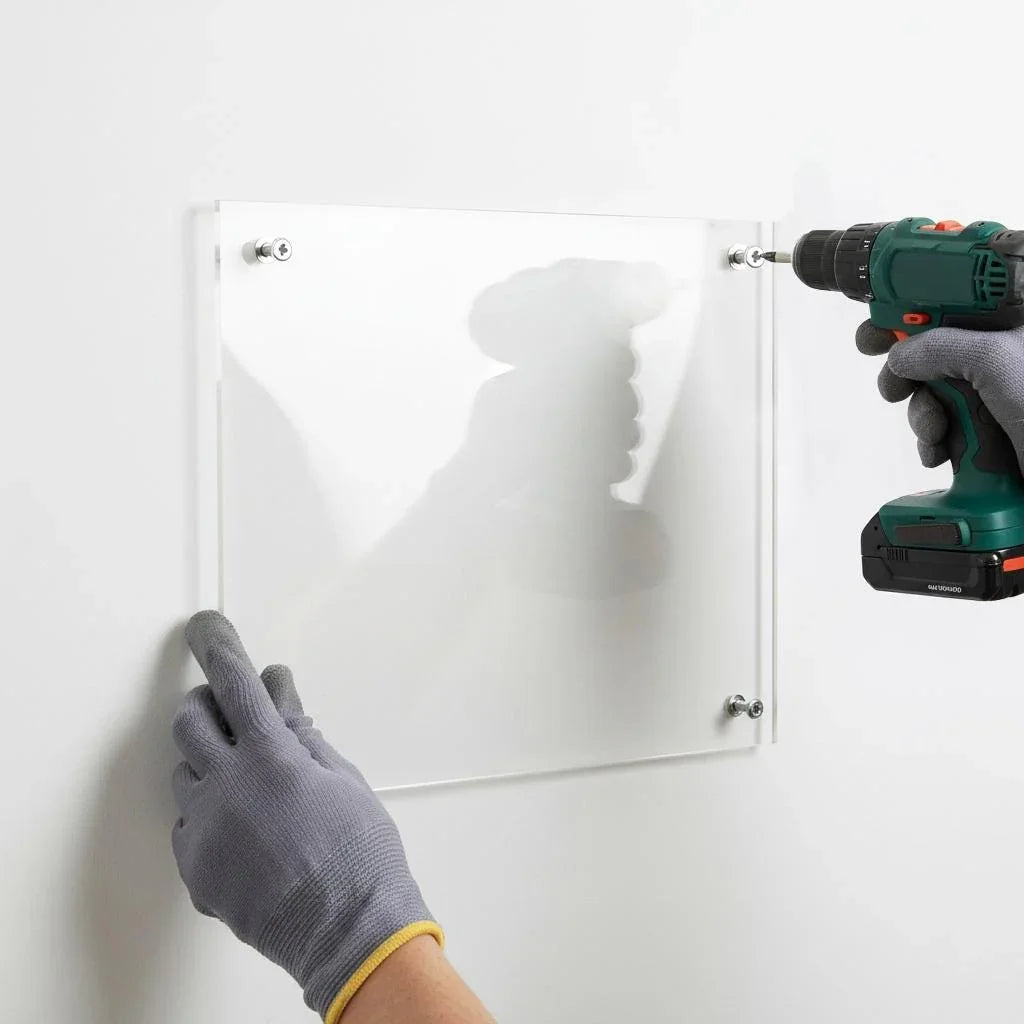 Transparente Acrylglasplatte PLEXIGLAS® | 3mm, 5mm, 8mm, 10mm | Benutzerdefinierte Zuschnittgrößen für Heimwerker, Handwerk & Heimprojekte, Lasergeschnitten - Spy Werbetechnik