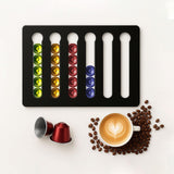 Nespresso Kapselhalter Handmade – Selbstklebend, platzsparend & stylisch (30 Pods) - Spy Werbetechnik