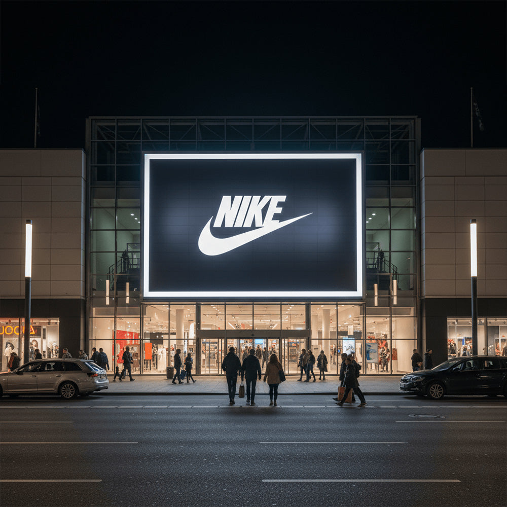 Backlit Banner – eingespannt im Leuchtkasten, brillante Farbwiedergabe bei Hinterleuchtung