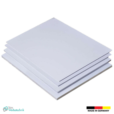 3er-Set PVC-Hartschaumplatten Komatex, 5 mm, Format A3, weiß