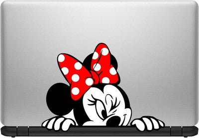 Minnie Autoaufkleber, Minnie, Windschutzscheibe, Tankdeckel, Laptop, 15x20 cm