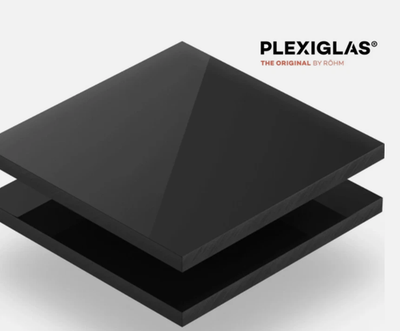 Set 10 Stück Schmetterlinge, Acryl, schwarz glänzendes Plexiglas, Dekoration